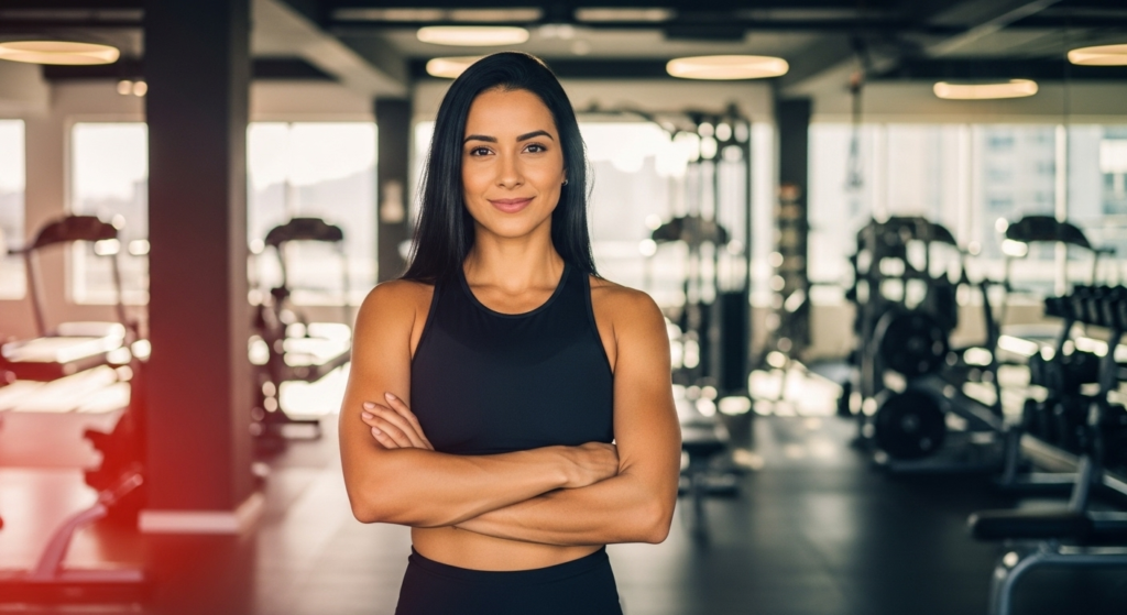 escolha de peso na academia